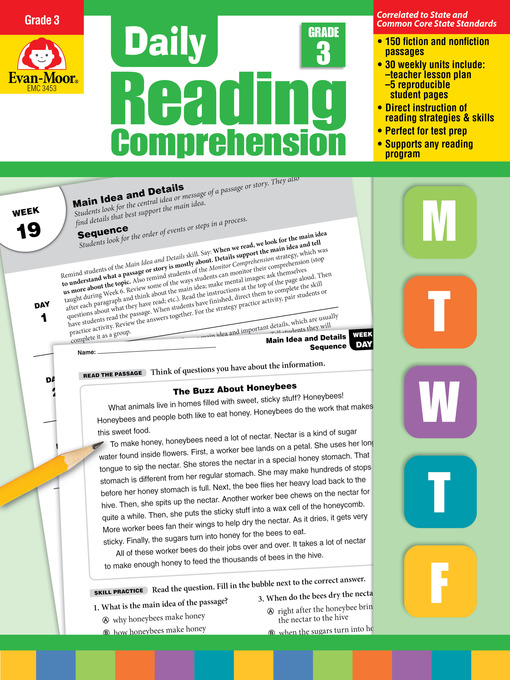 Title details for Daily Reading Comprehension, Grade 3 by Evan-Moor Educational Publishers - Available